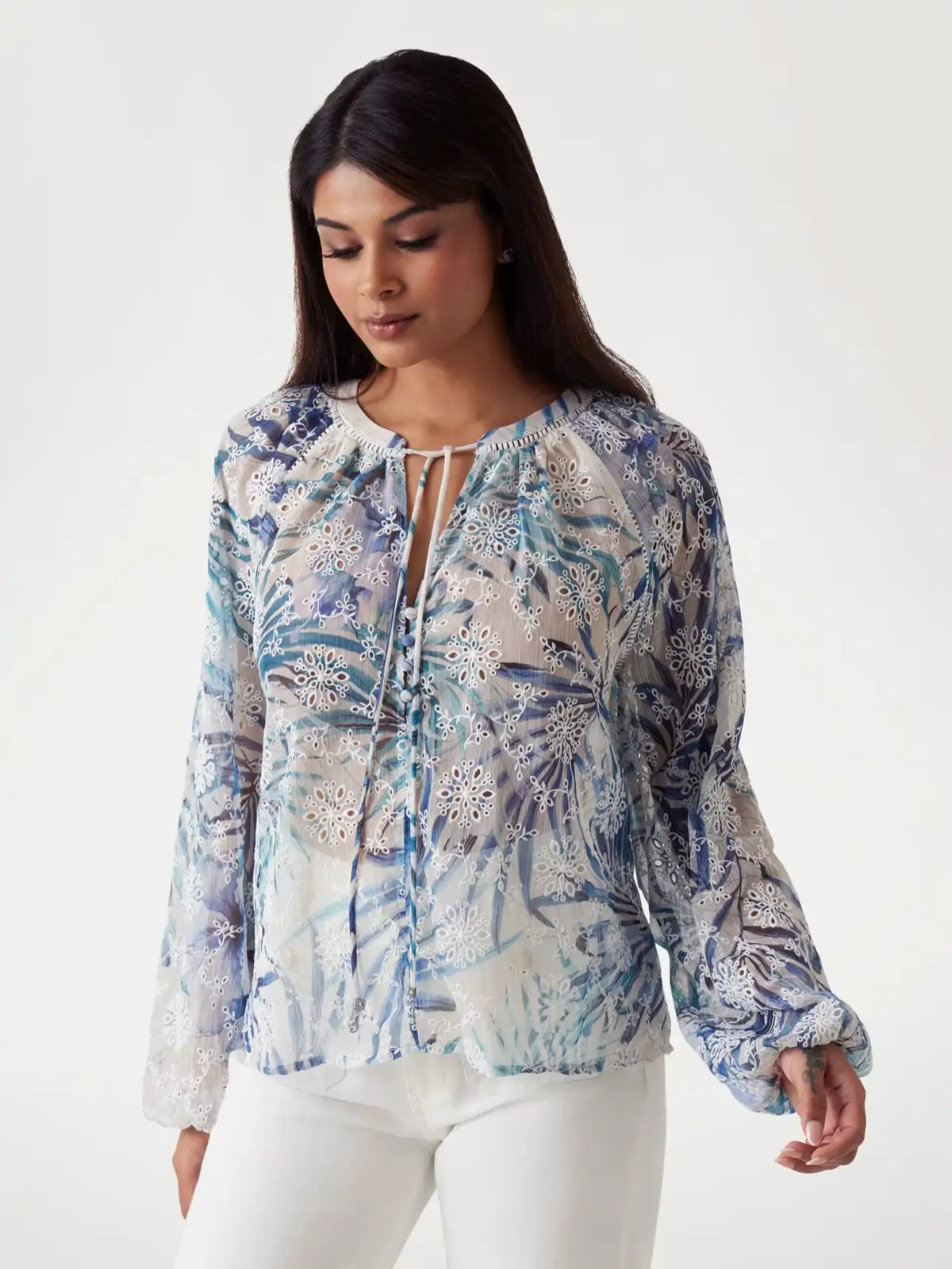 Blusas manguita elegantes disimular brazos verano